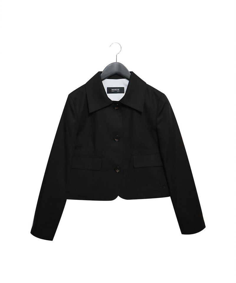 WEREVE(ウィレブ)の「Wool Cropped Jacket(Jackets/Outerwear)」