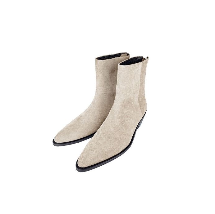 [Handmade] Rope suede boots