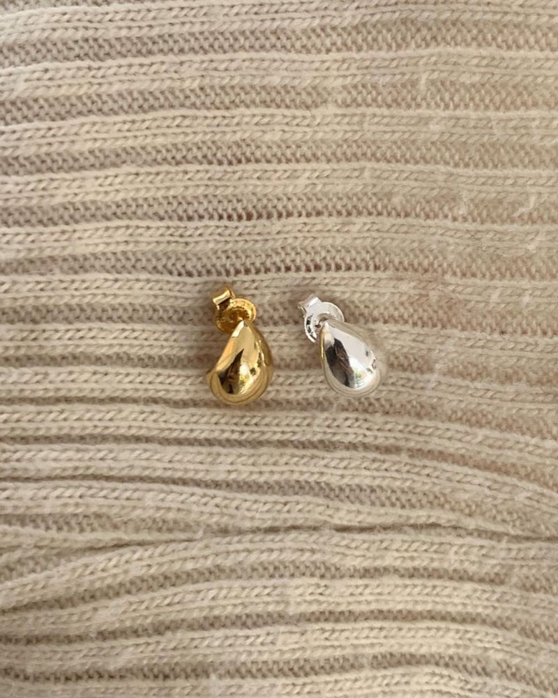 (silver925) Tears earrings *gold
