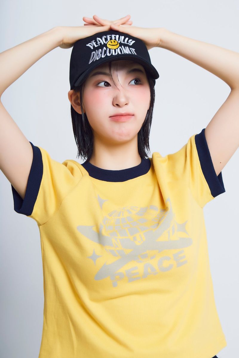 universe print ½T-shirts_yellow/navy