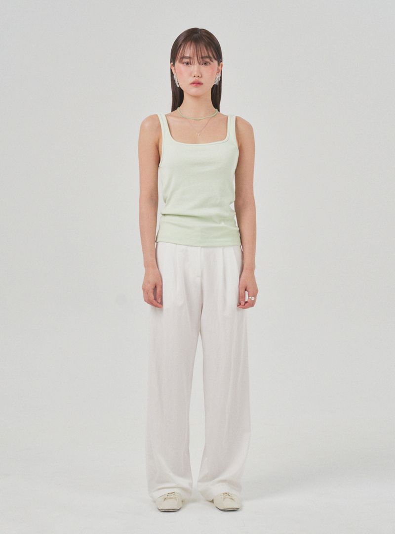 Square sleeveless (lime)