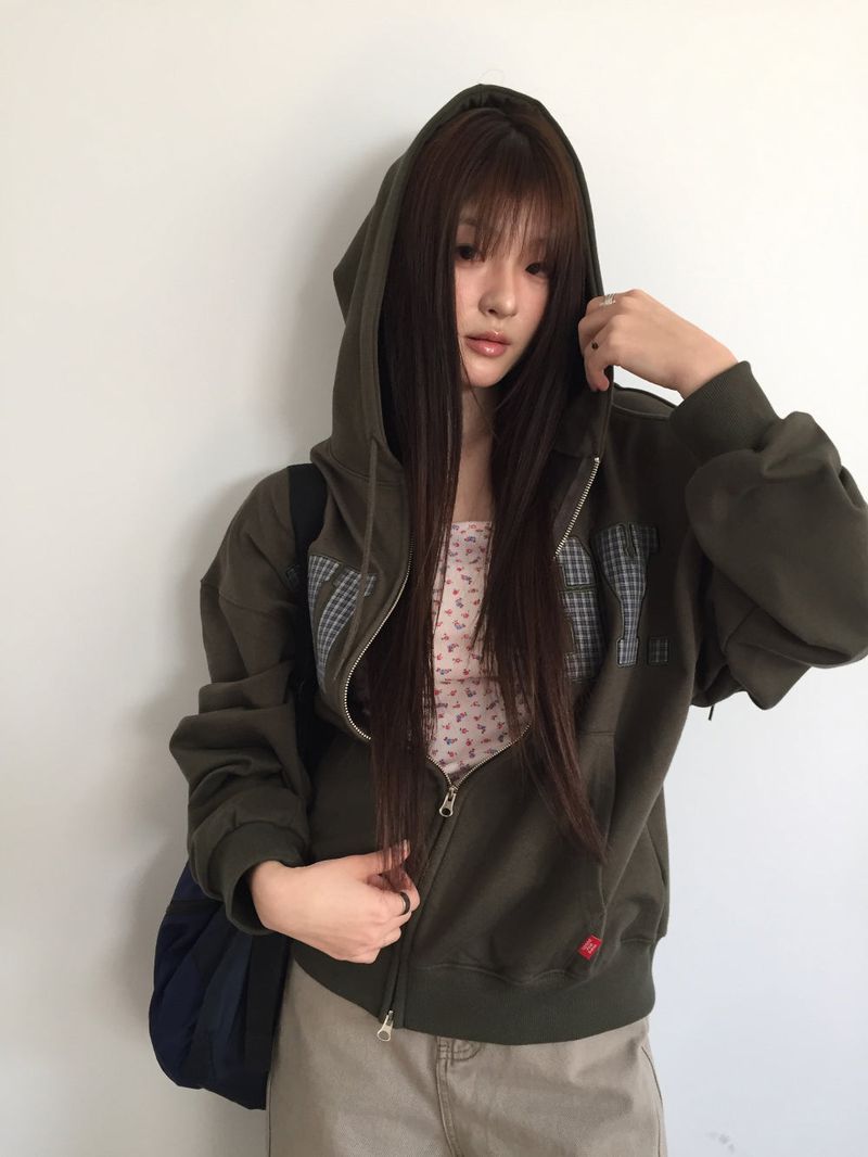 YWD DUGY HOODIE ZIP-UP