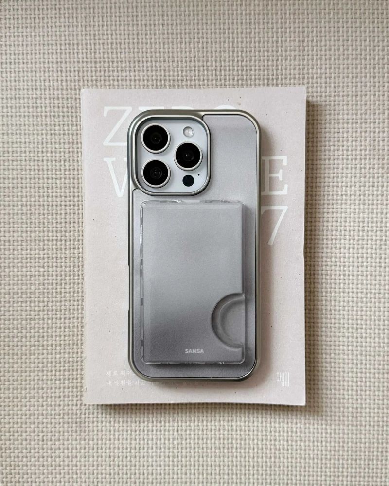 Overcast Grey_Silver iPhone Galaxy Case(MagSafe)