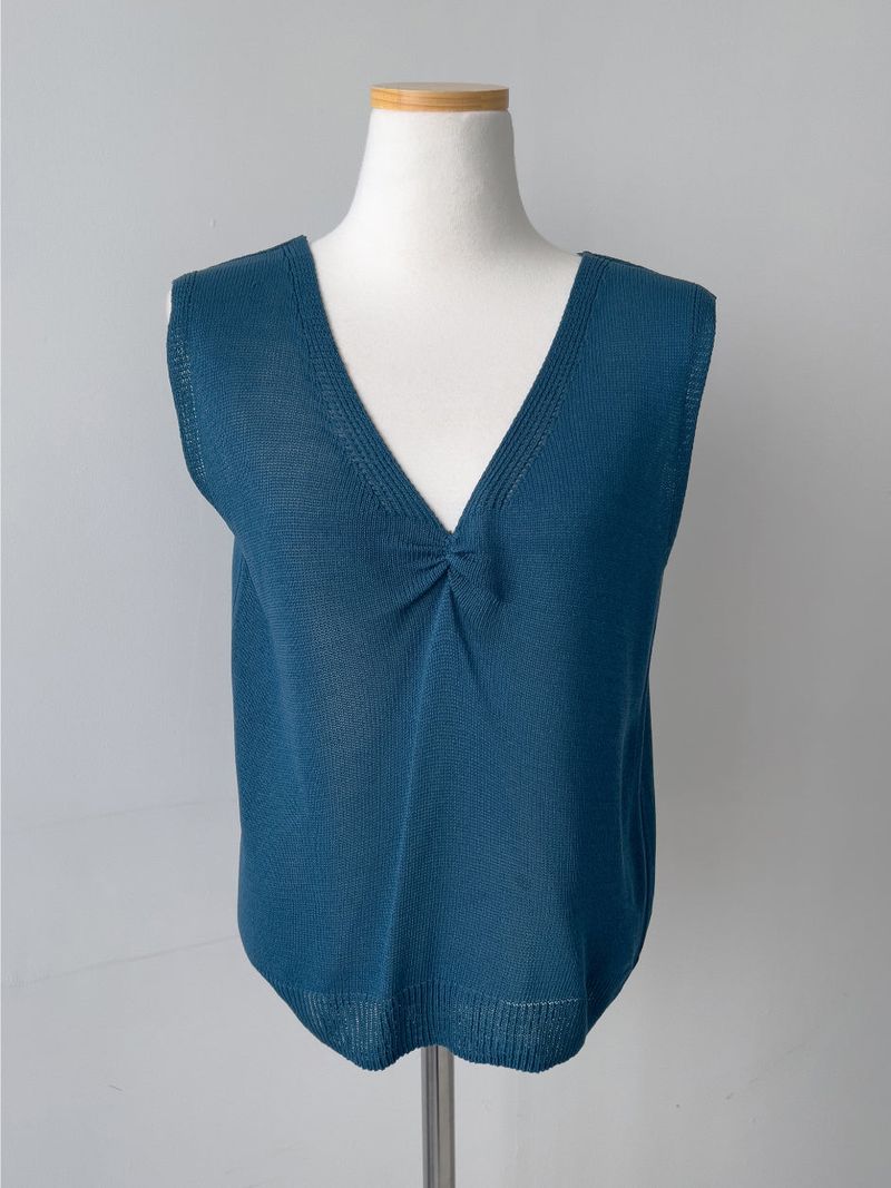 Volte V-Neck Knit Vest
