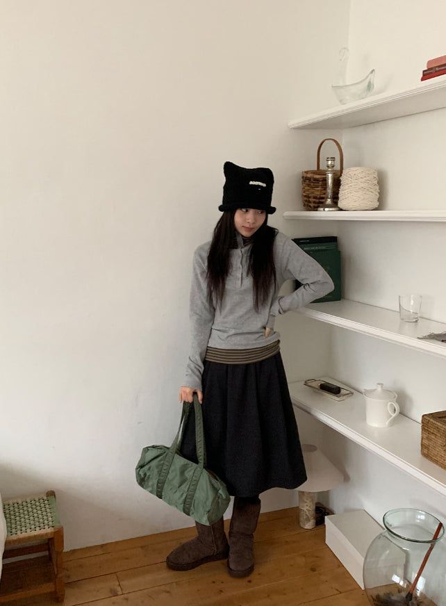 Maltane Cats Knit Beanie