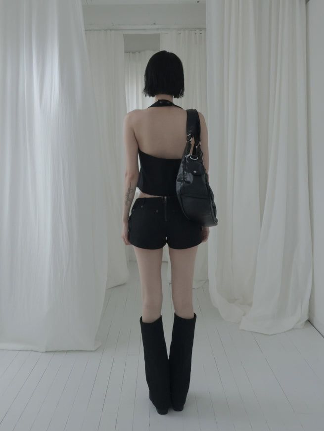 Tevin Antique Halter Vest