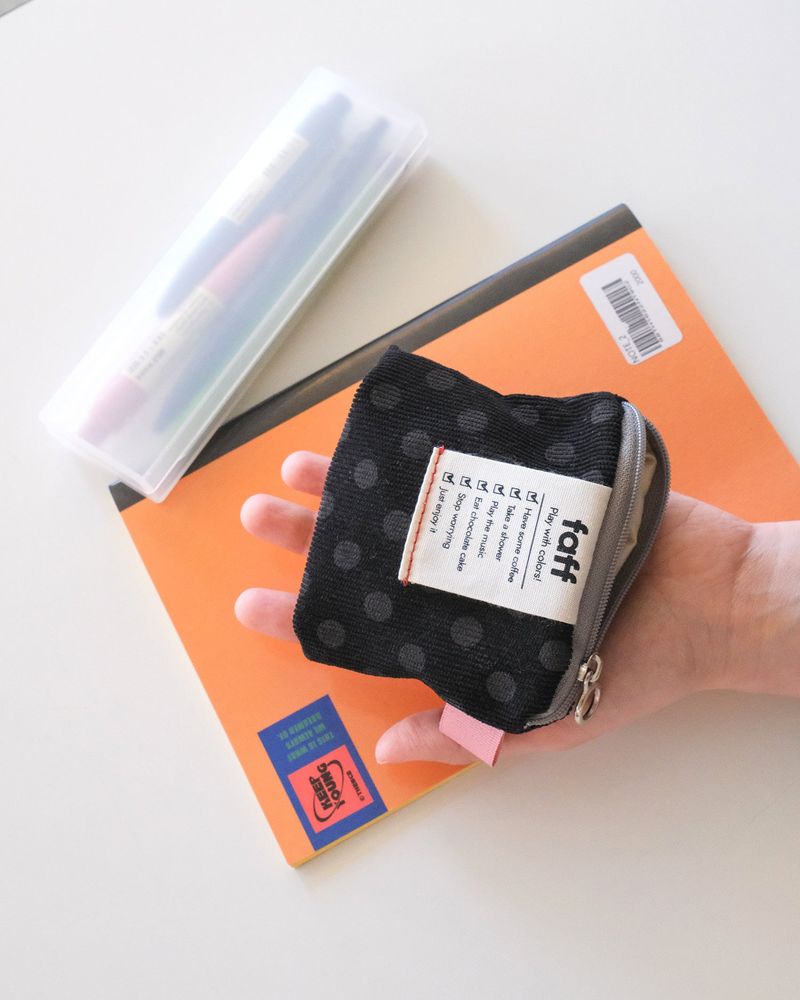 faff Pouch mini Dot Black