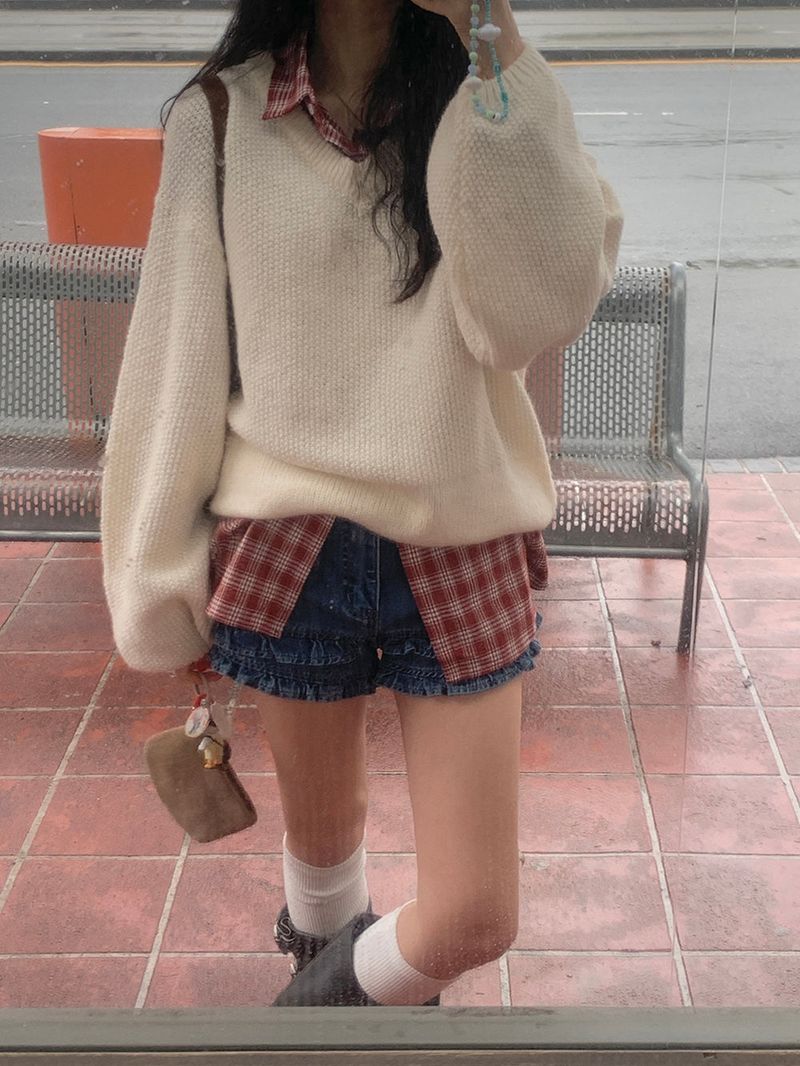 [MADE] Alert  alpaca Avant V knitwear