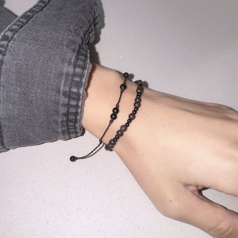 blackberry knot bracelet