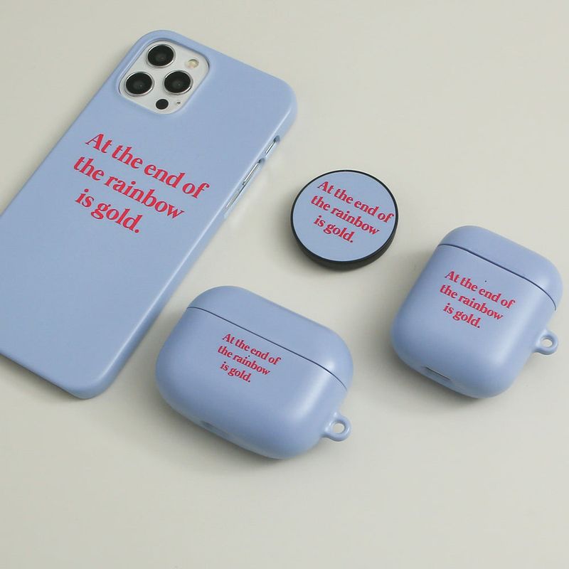 Simply Text Purple (Airpods Matt Case)