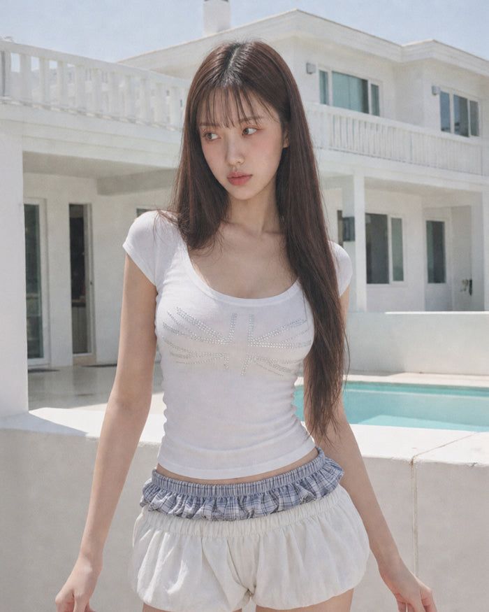 (W's) Flag Stud Tee