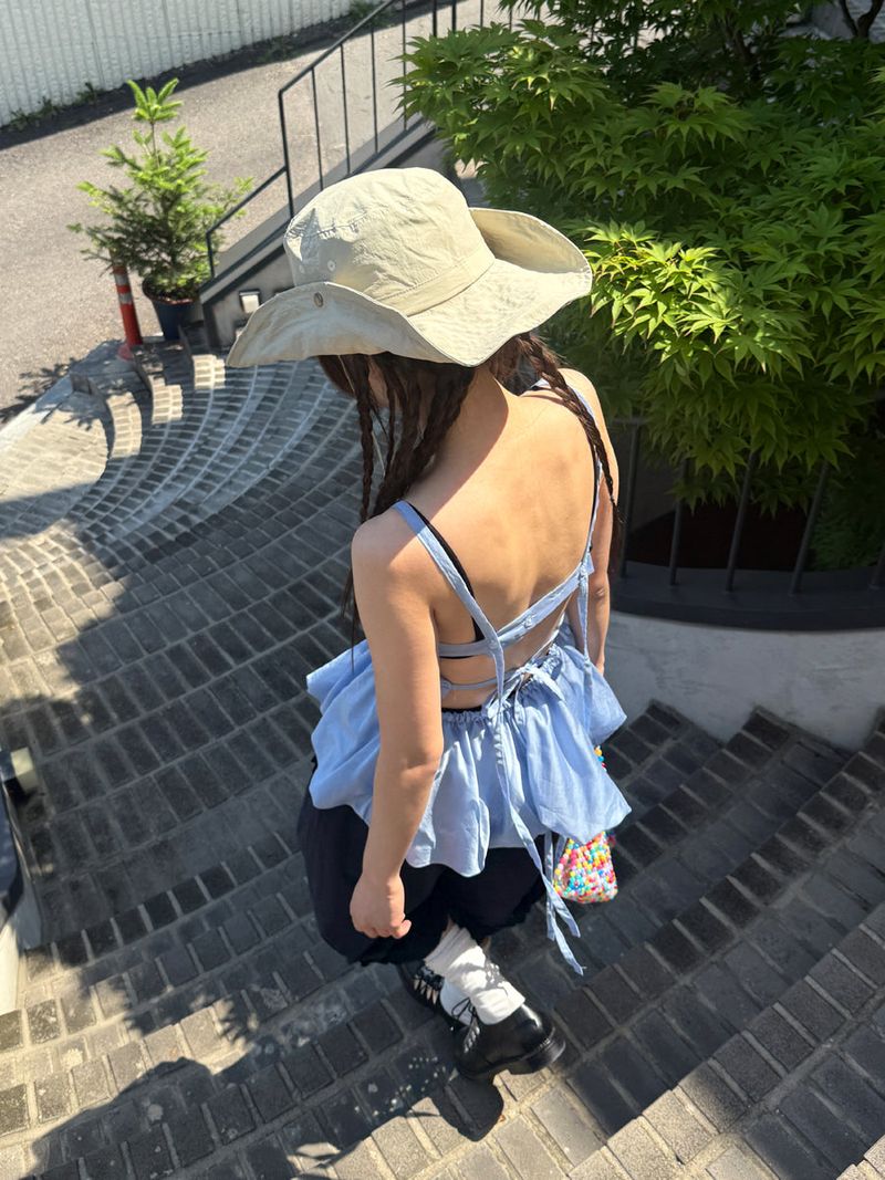 summer balloon bustier
