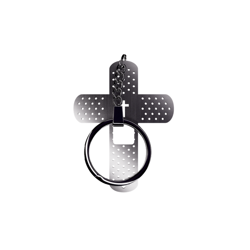 Itai ! Keychain - Flat Steel