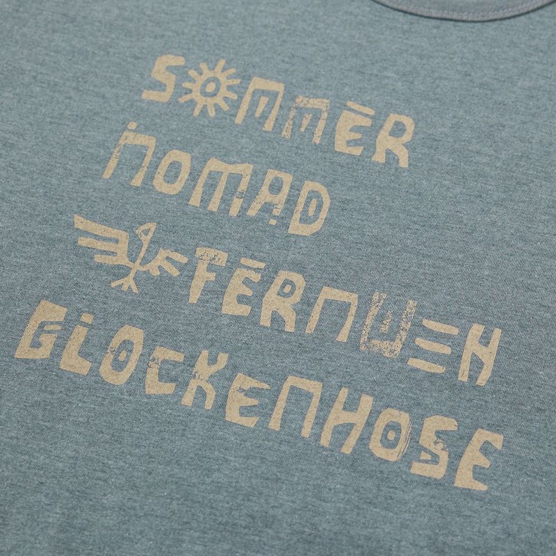 グリフ ハーフ Tシャツ / ミスト チャコール