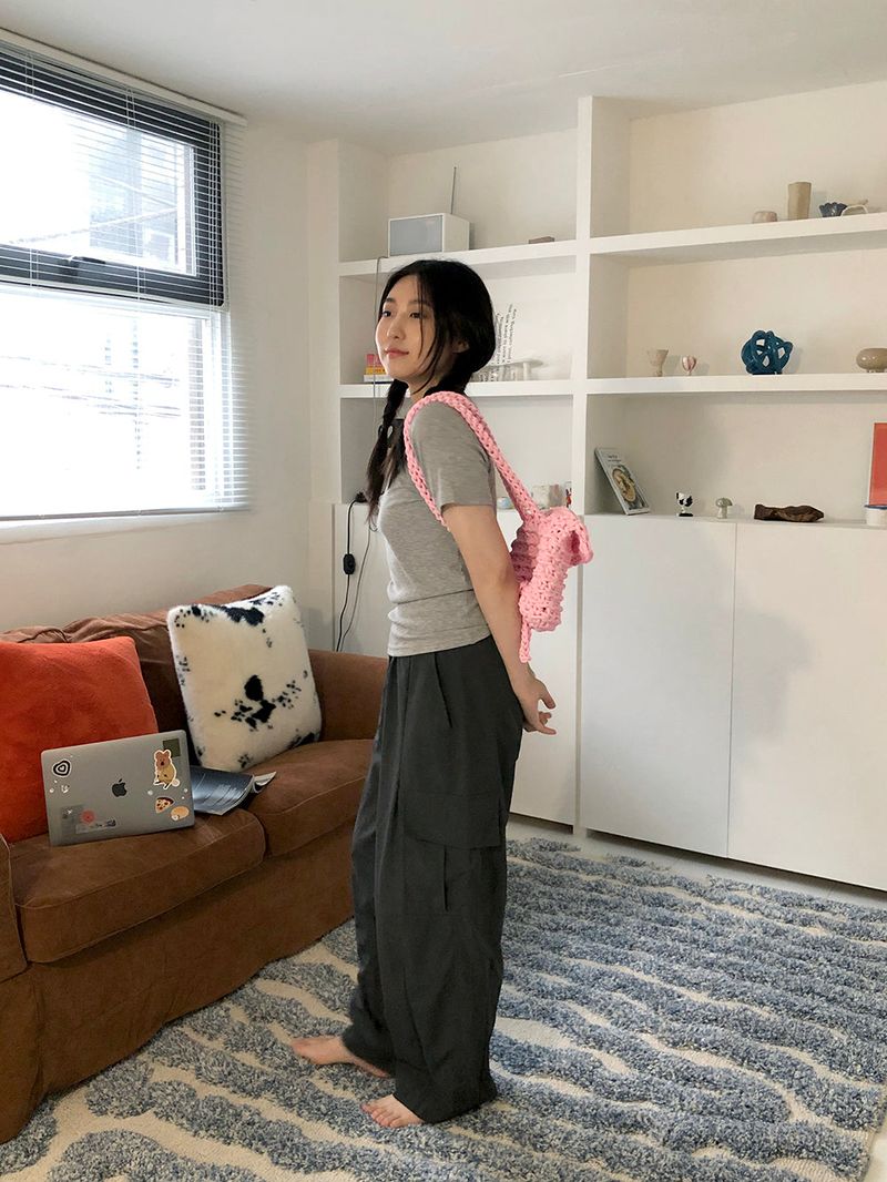 chunky backpack (pink)