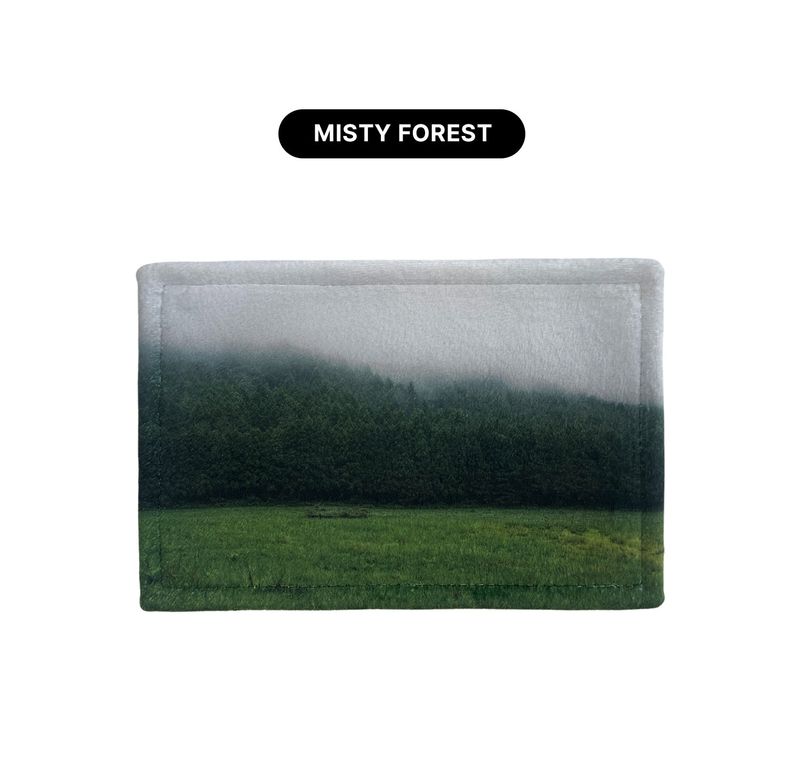 JEJU desk rug - misty forest