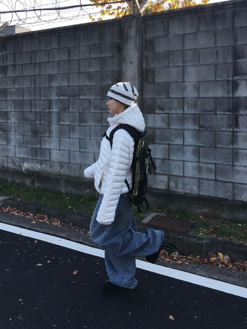 [Lining] Winter Washed Pintuck Balloon Pants (3c)