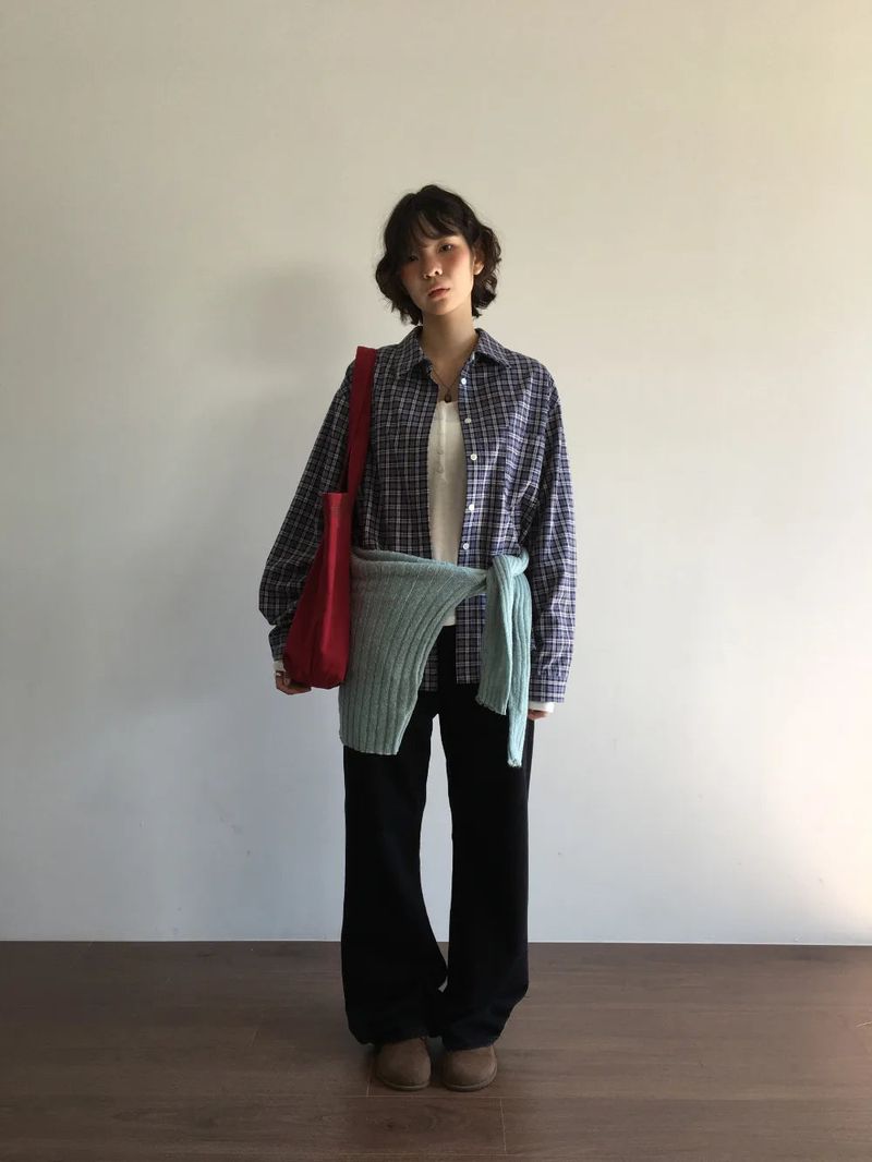 DUGGY（ダギー）の「フィリー ブラッシュド チェック シャツ (3color)（トップス）」