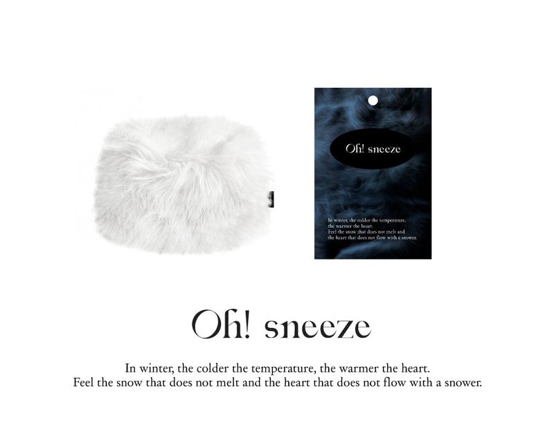 Shafka fur hat_ white