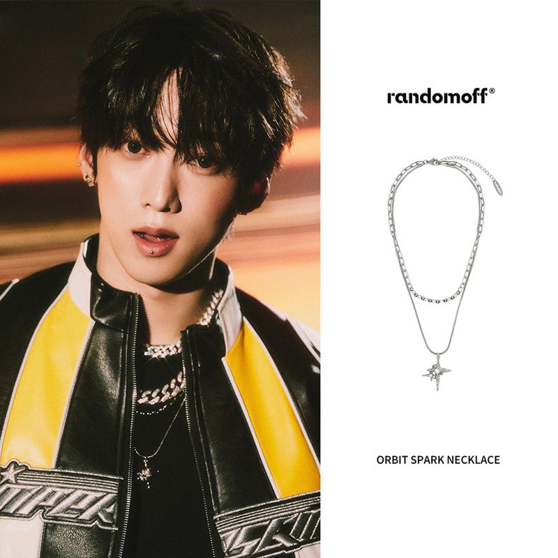 [Celeb pick] Orbit Spark Necklace