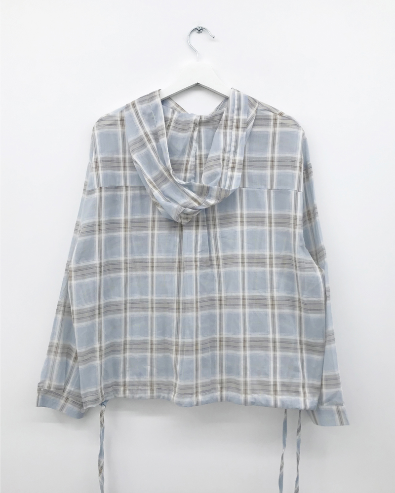 Ranel check hoodie (2color)