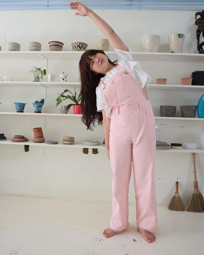 Lace overall