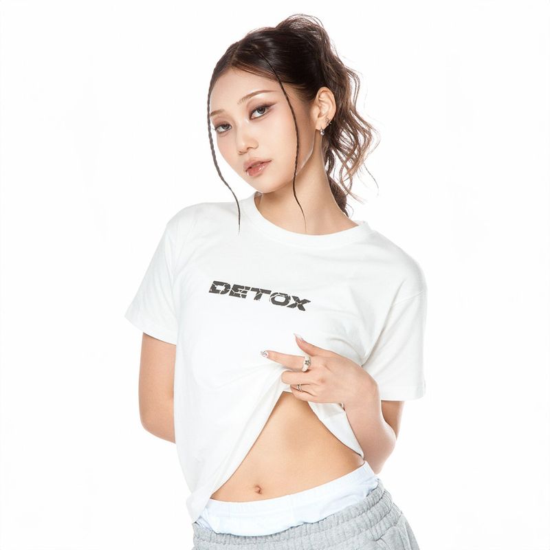 DAUSPICE(DUC)（ダウスピス）の「(DUC) Detox T-Shirt White（Tops）」