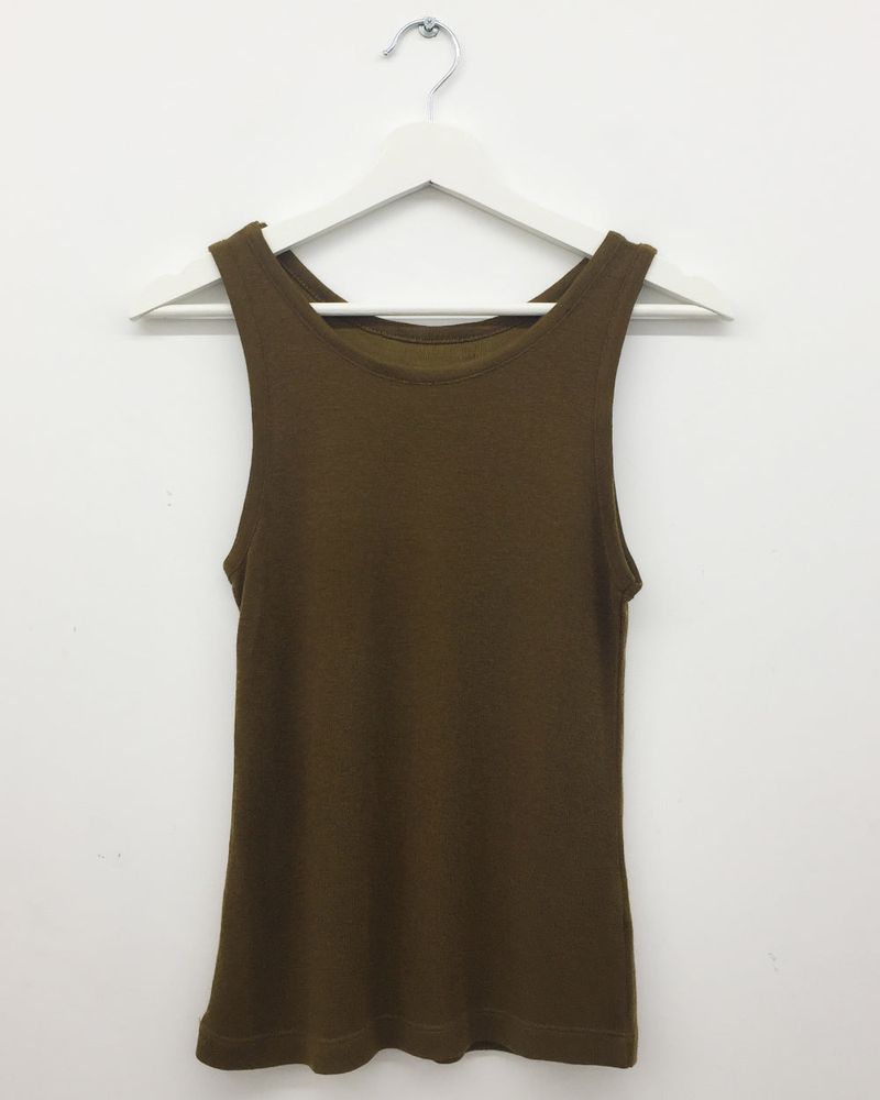 Silk Wool Crewneck Sleeveless (5color)