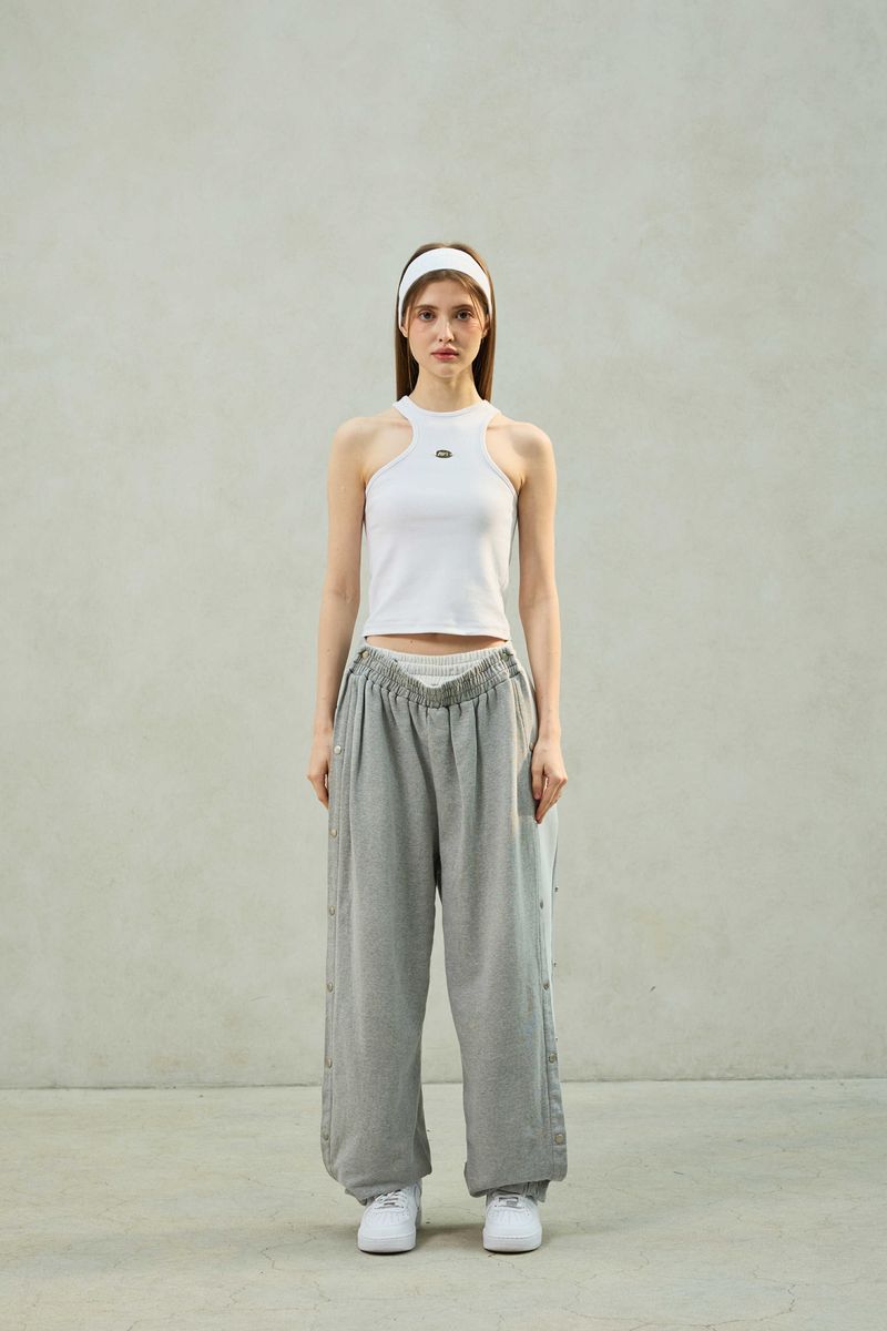 POPPY SLEEVELESS TOP / WHITE