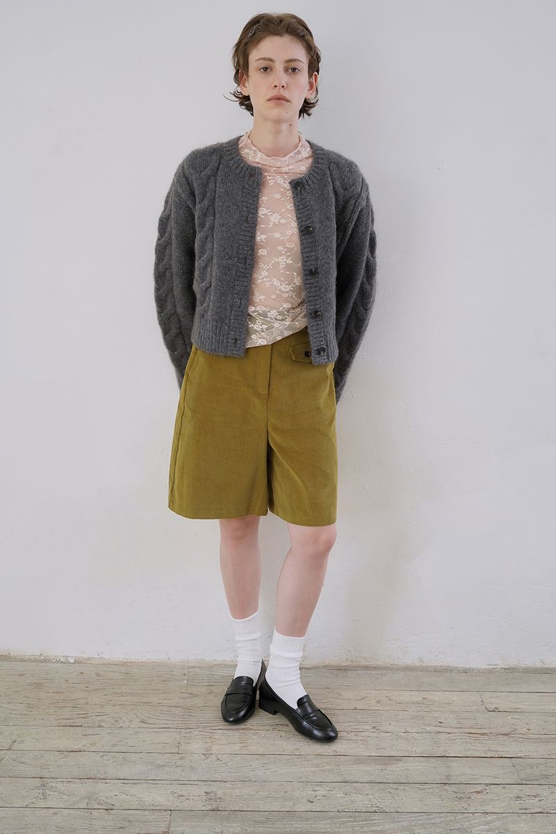 Vern corduroy pants_olive