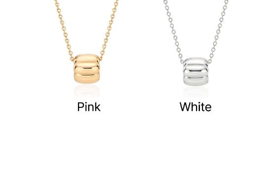 26SS★ Ice Cushion Silver Necklace