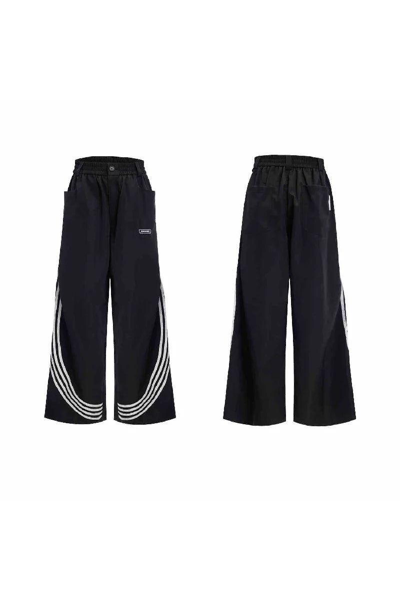 Striped Retro Track Pants