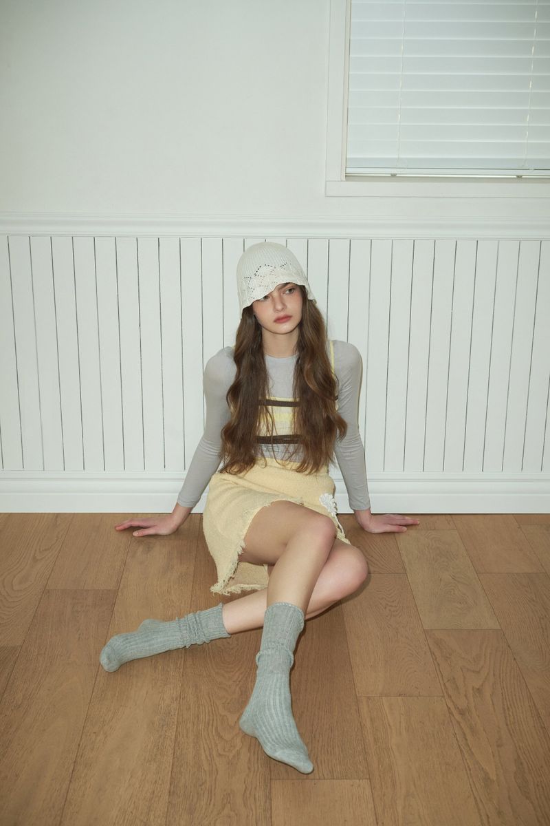 WILY bucket hat_white