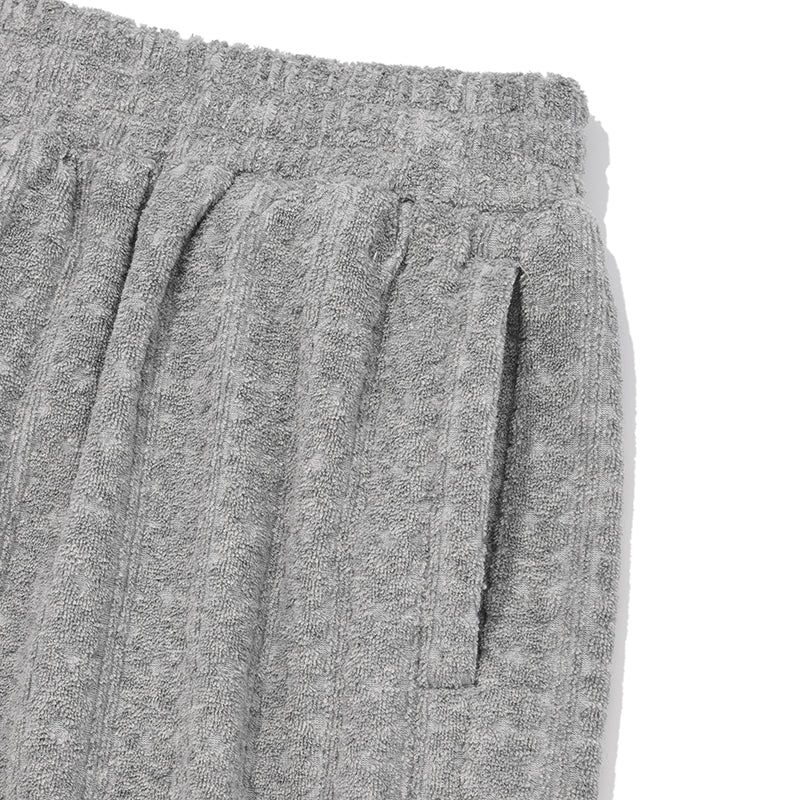 BANDING TERRY SHORT PANTS [MELNAGE GRAY]