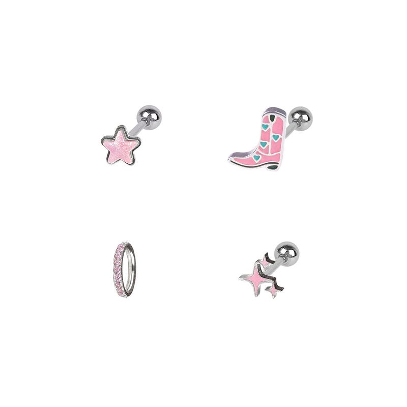 VVV（ブイブイブイ）の「[SET] ファンキーブーツスターピアス（アクセサリー）」