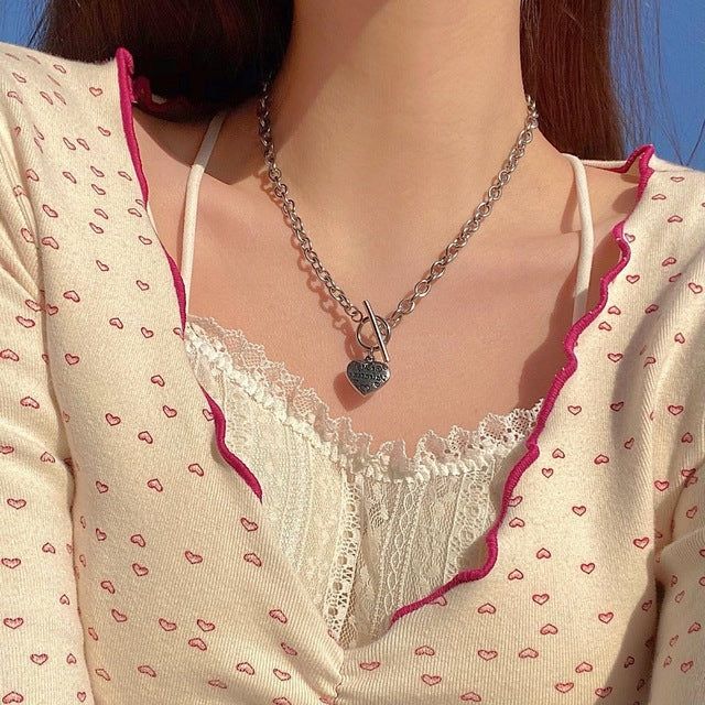 BELLAIS（ベライス）の「コージートグルハートネックレス（アクセサリー）」