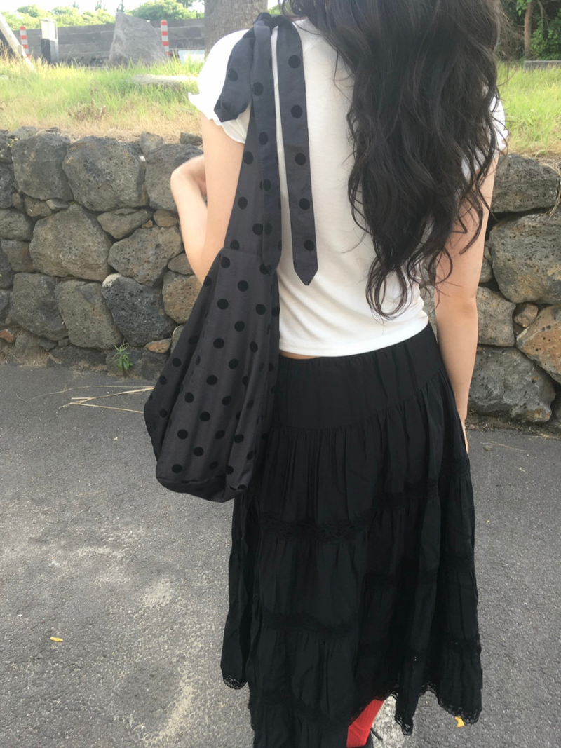 Lace Ruffle Skirt