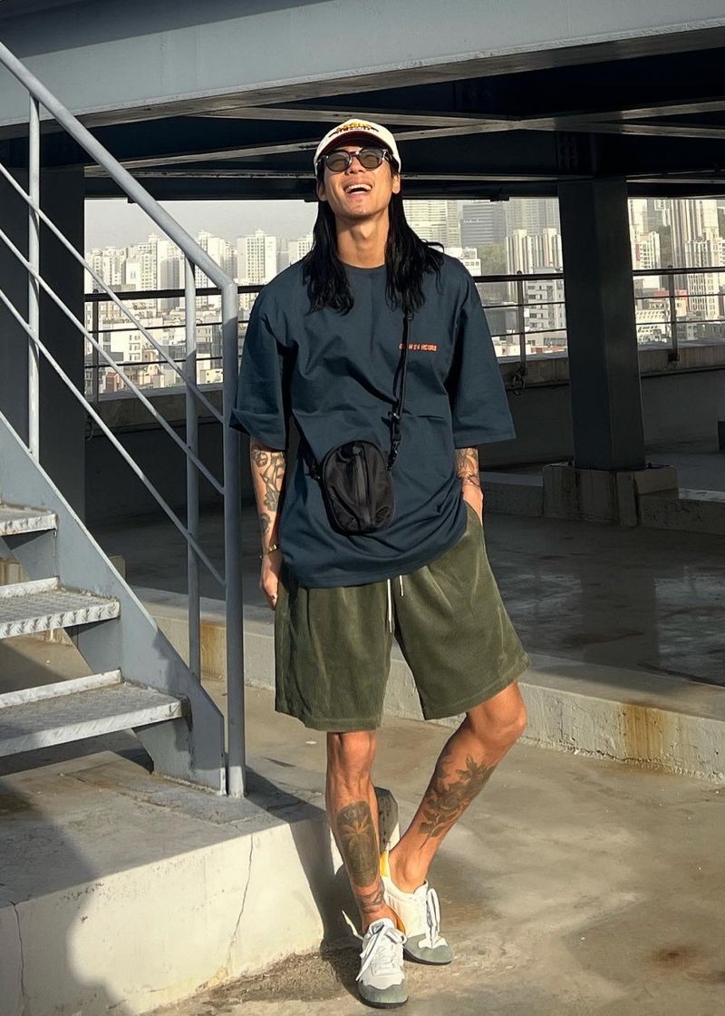 Corduroy half Pants 8COLOR