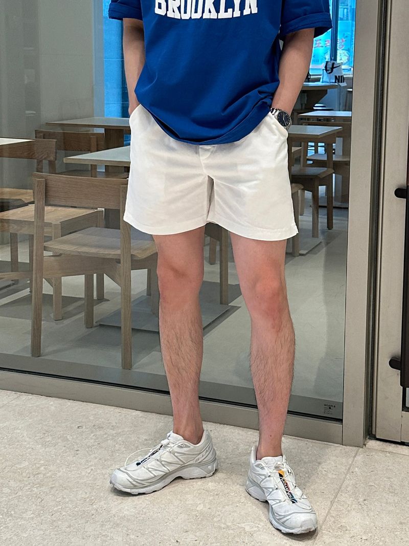 lemenne(ルメンヌ)の「Miray Summer Washing Cotton Bendable Shorts (7 colors)(Pants)」