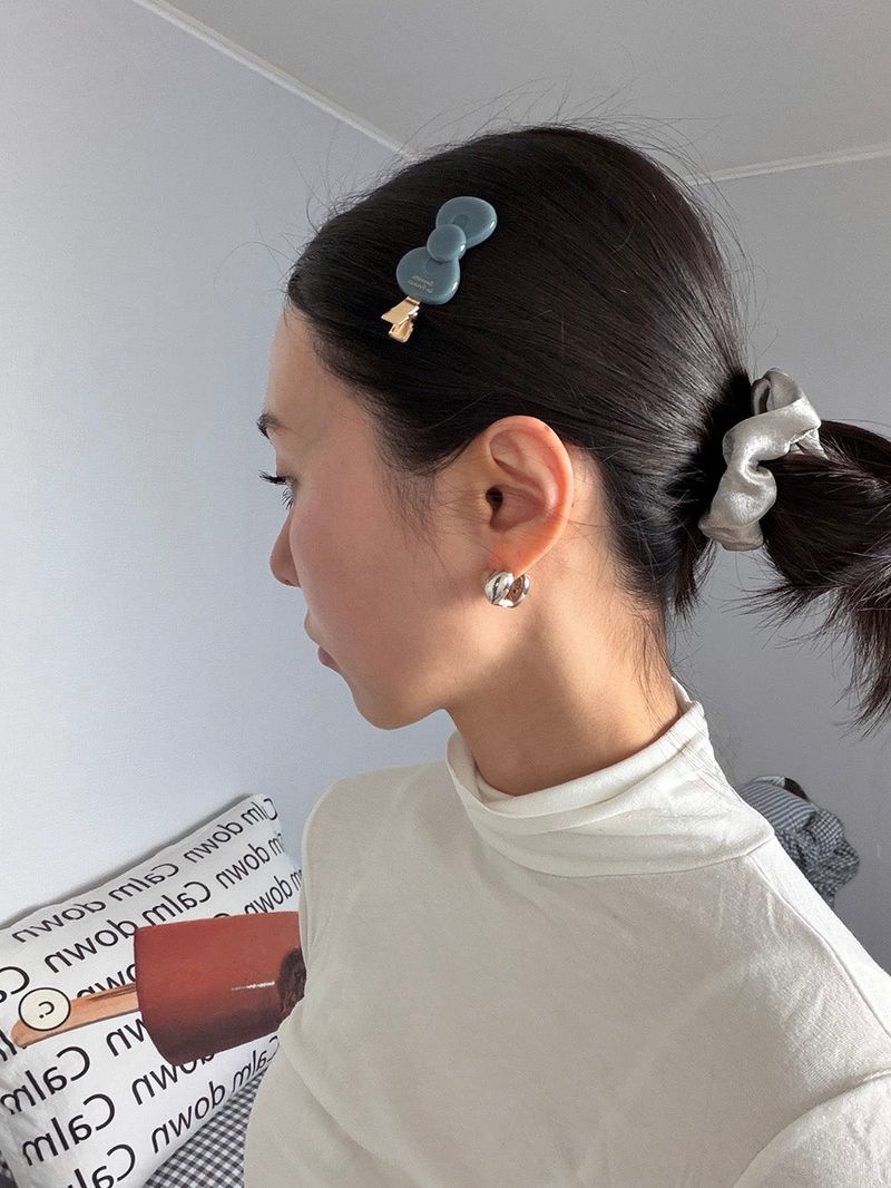 Any ribbon hair pin (7color)