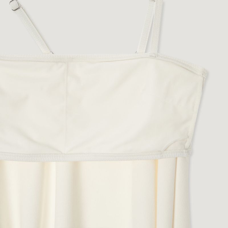 Rose Corsage Frill-top High-waist Bikini