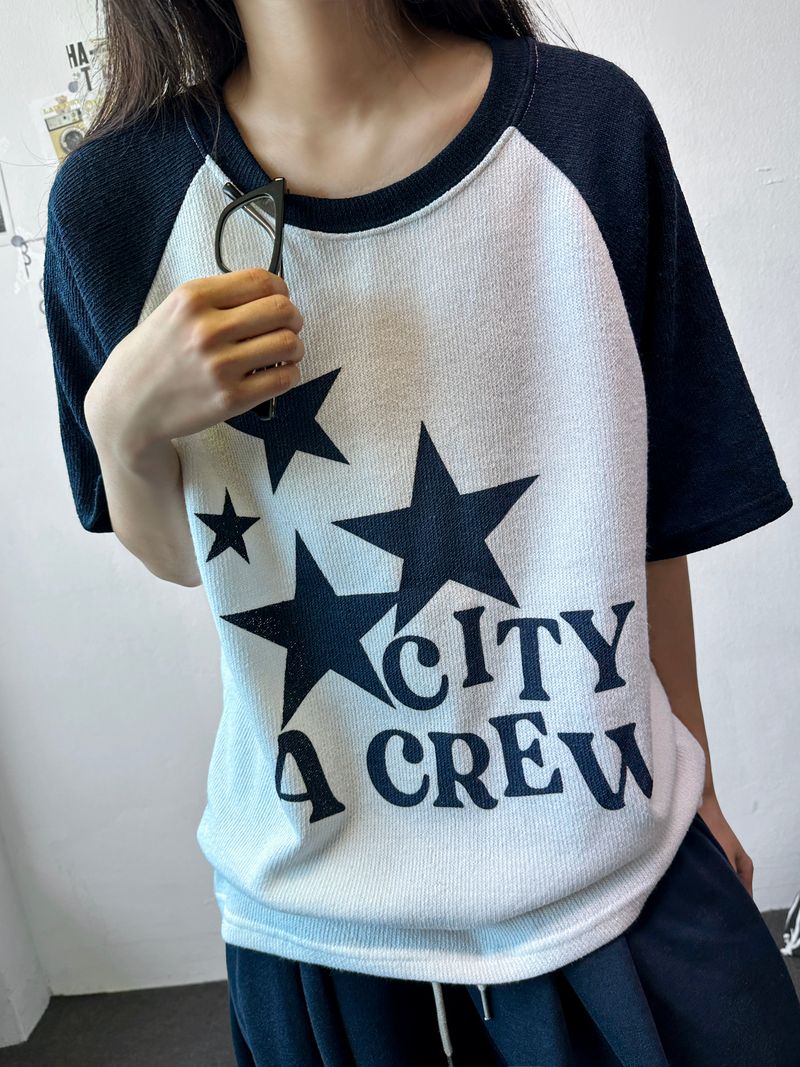 CCORTTI(コルッティ)の「Urban Pop Raglan Oversized Knit Top 3color(Tops)」