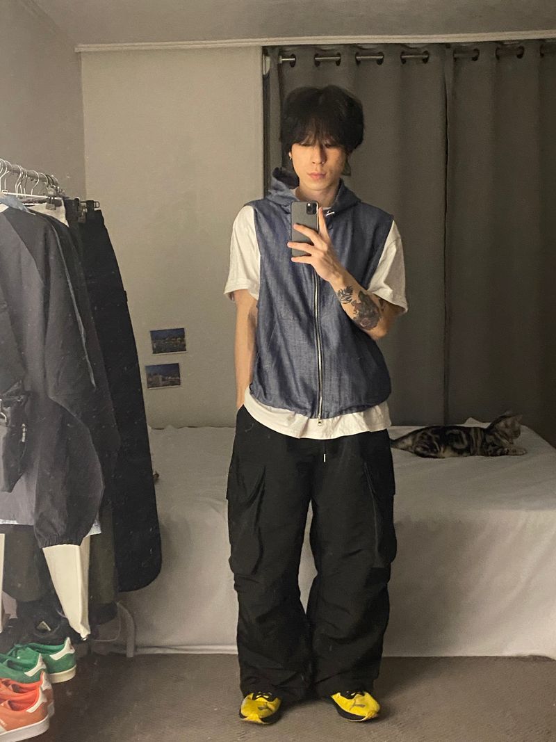 J Denim vest 2C