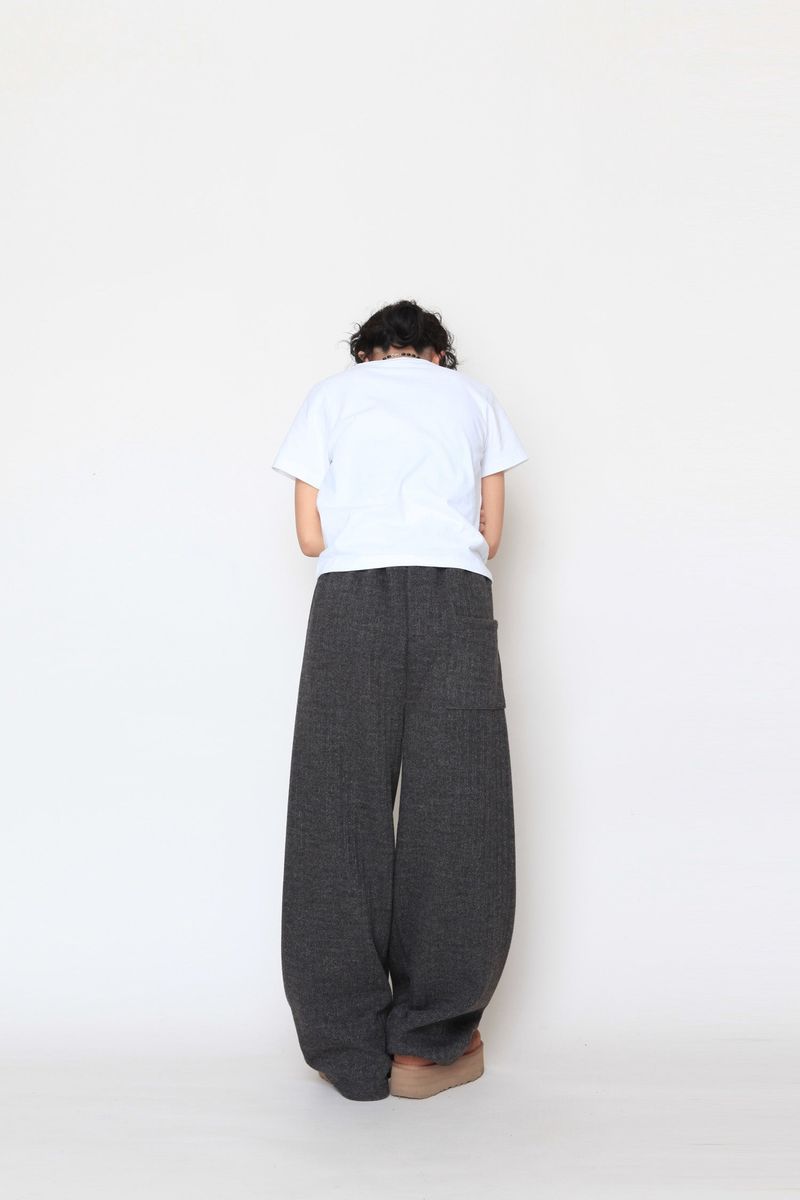 Napping scotch knit pants
