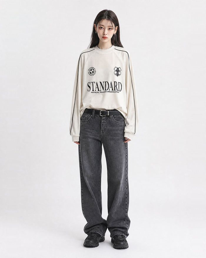 (UNISEX) Velvet Standard Long Sleeve