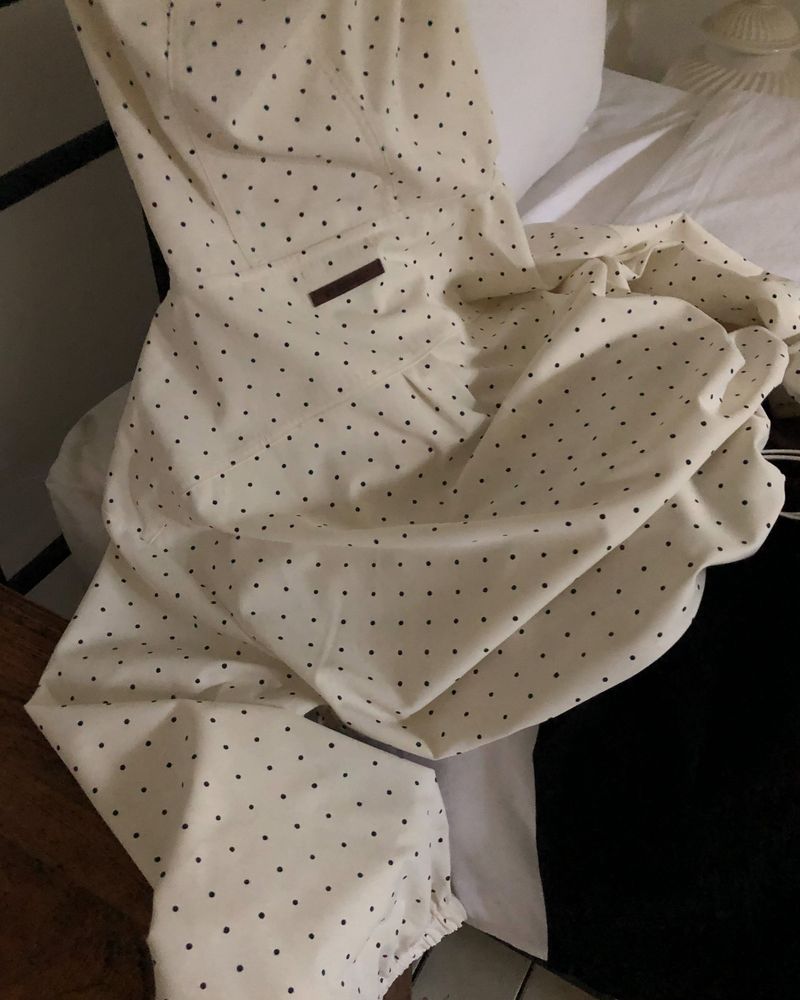 Milly Dot Hooded Windbreaker