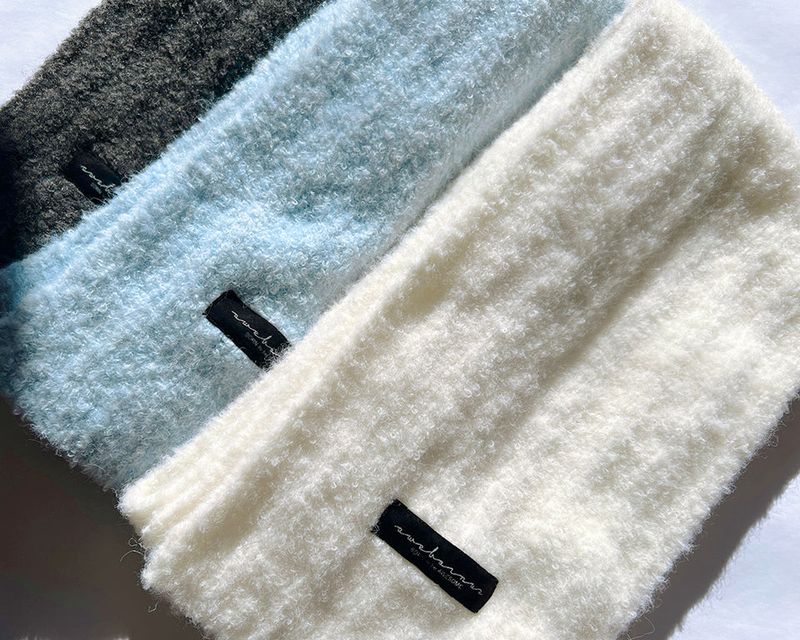 BOUCLE RIB MUFFLER [3colors]