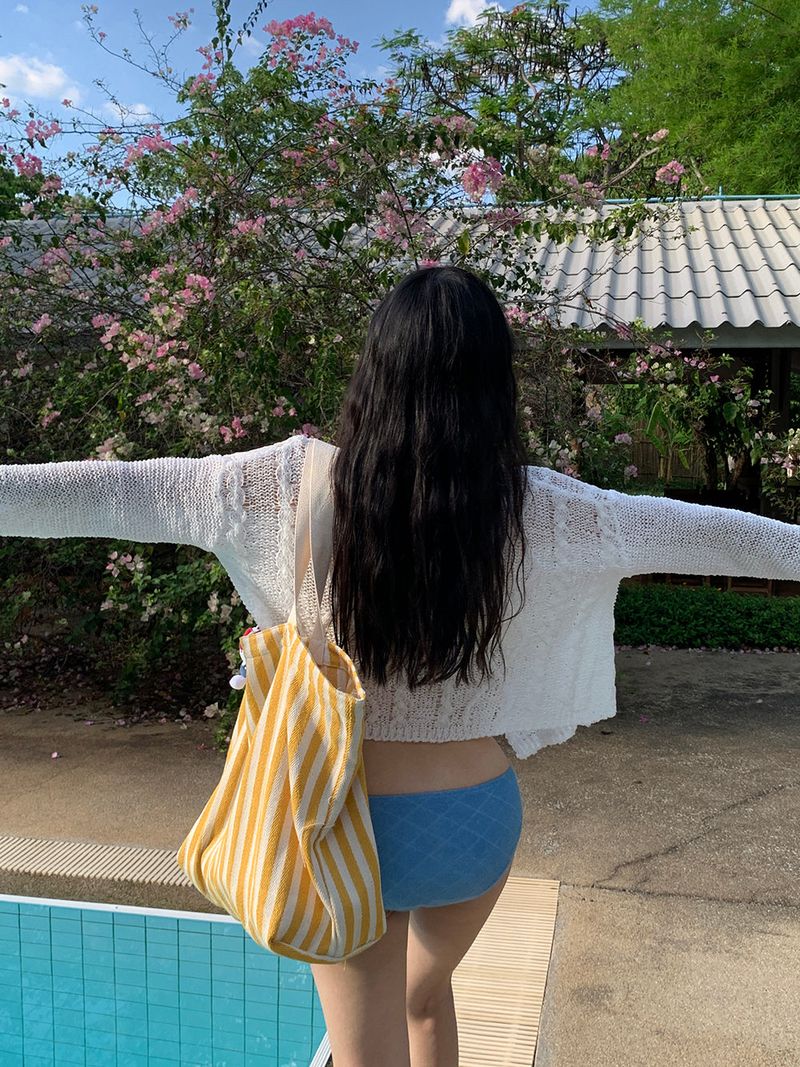 [MADE] MAYTO SUMMER KNIT CARDIGAN