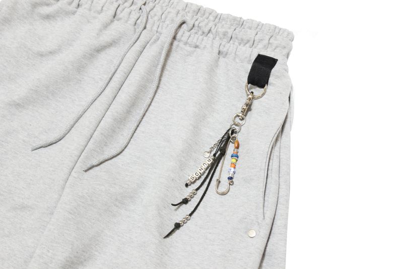 keyring side tuck sweat pants (gray)