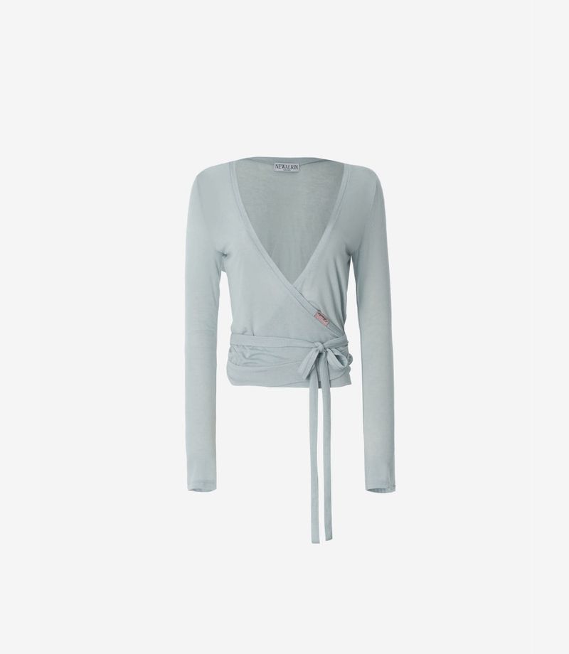 Swan Sheer Wrap Cardigan